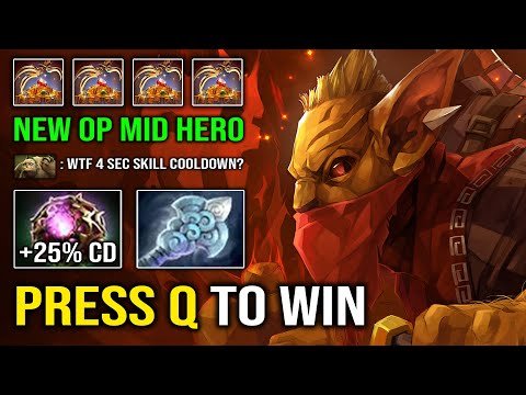 WTF -4 Sec Shuriken CD Solo Mid Wind Waker Bounty Hunter EZ Press Q to Win 7.32d Dota 2