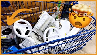 Found A CART FULL of NINTENDO SYSTEMS In The Thrift!