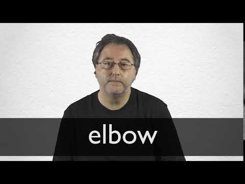 How to pronounce ELBOW in British English