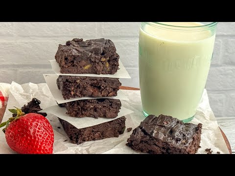 Vegan Avocado Brownies Recipe