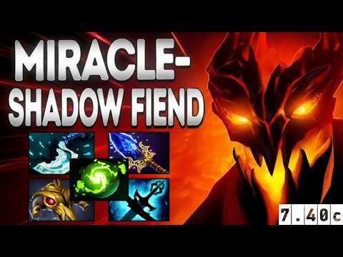 MIRACLE- Shadow Fiend MAGIC = EZ WIN 😈🔥 | Dota 2 Gameplay