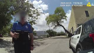 Police Officer Confronts Parking Police Over Ticket