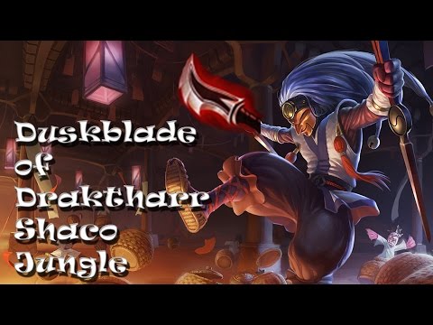 Ending The Game In 2 Minutes with Shaco Performance | AD Shaco Jungle S6 | Duskblade of Draktharr