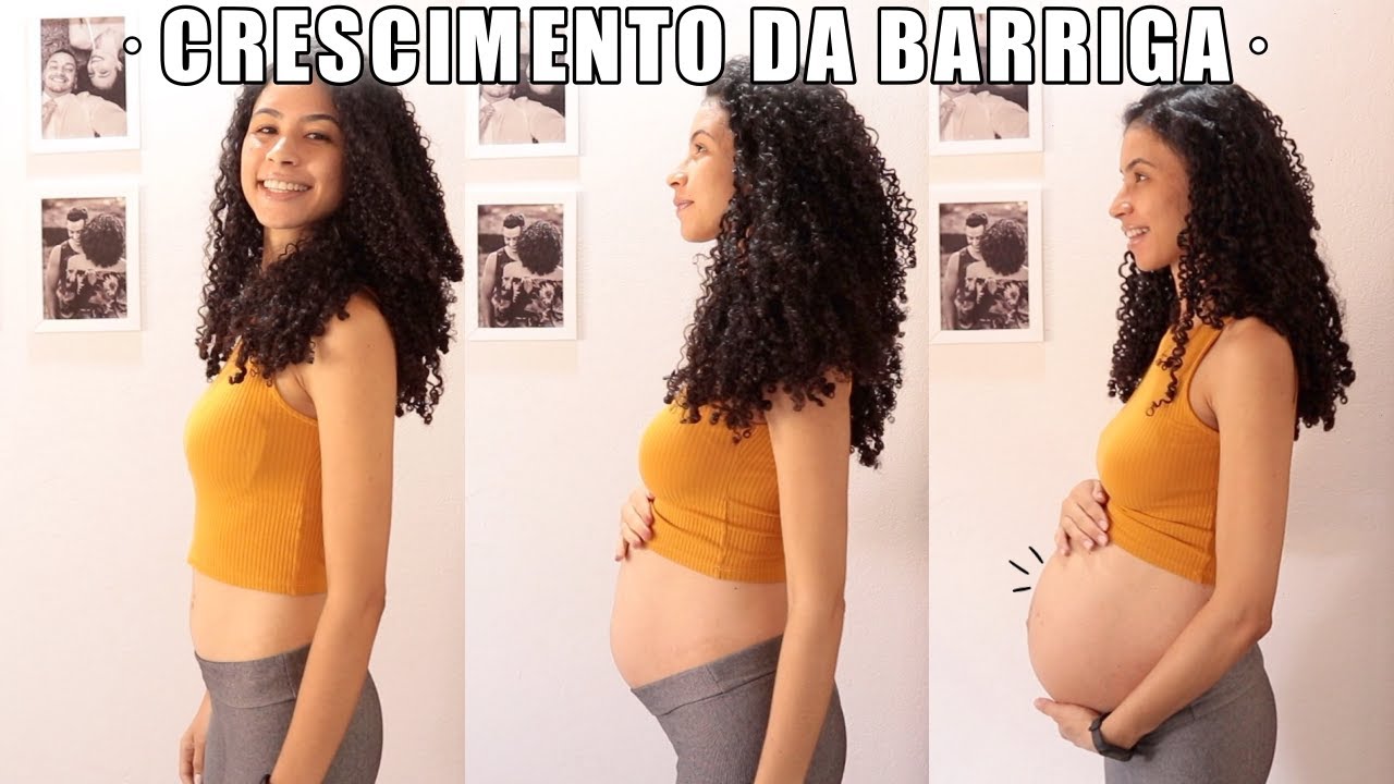 CRESCIMENTO DA BARRIGA NA GRAVIDEZ - MÊS A MÊS | Ludmila Reis