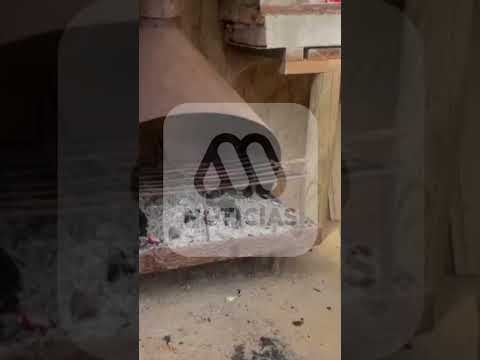 Así es la cocina a leña donde se habría originado megaincendio del Biobío