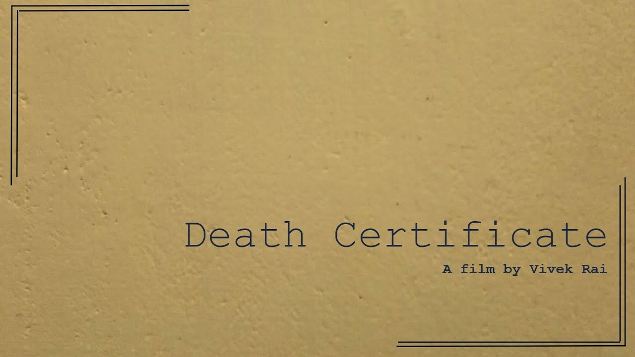 Death Certificate | Trailer | April Skies Films