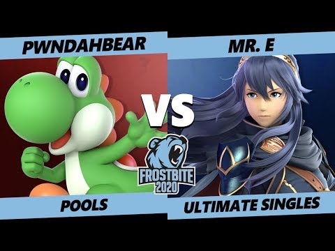 Frostbite 2020 SSBU Pools - Pwndahbear (Yoshi) Vs. Mr. E (Lucina) Ultimate Singles - SSBU