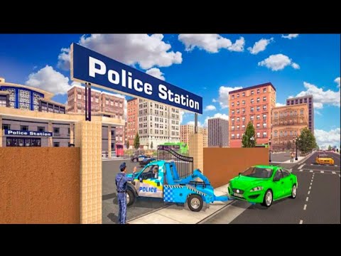 Police Tow Truck Driving Car - Android Gameplay | Denyex Gamer |