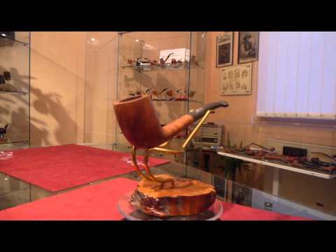 Pipa radica e corno woodstock anno 1950 - www.paronellipipe.it