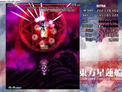 Let's Play Touhou ~UFO~ Extra Stage, Part 2 (THIS STAGE IS IMPOSSIBLE)