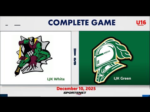 2025.12.10 LJK Green U16 vs LJK White
