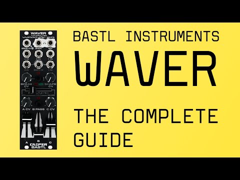 Bastl Instruments Waver Eurorack VCA Mixer Wavefolder Distortion RingMod Shaper image 5
