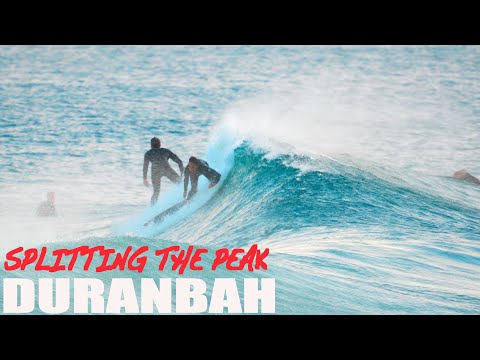 Splitting the Peak - Duranbah - Sunday 10 July 2022 Surfing Australia