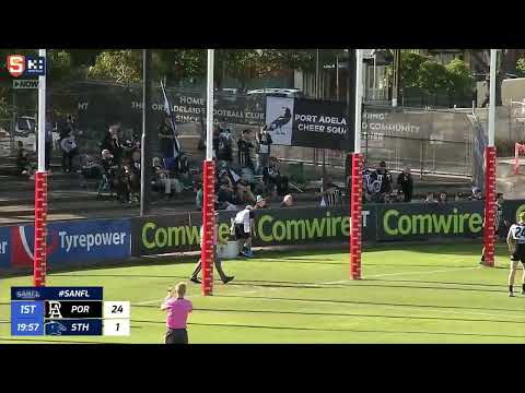Rd 6 Hostplus SANFL Snapshot - South's Cameron Kirkland goals on debut