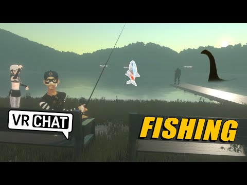 Kon Lake Fishing but I can't catch fish (VRCHAT map spotlight)