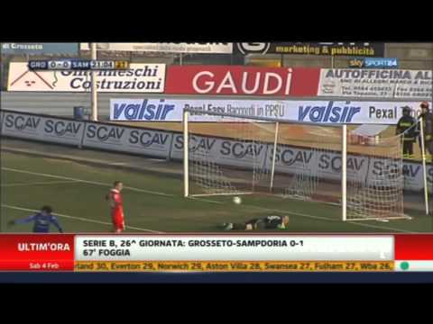 Grosseto - Sampdoria 0-1 Il gran gol di Pasquale Foggia - SKY HD