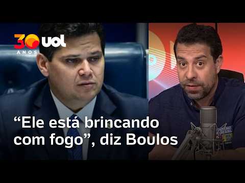 Boulos diz que Alcolumbre ‘brinca com fogo’ ao engavetar fim da escala 6×1; vídeo