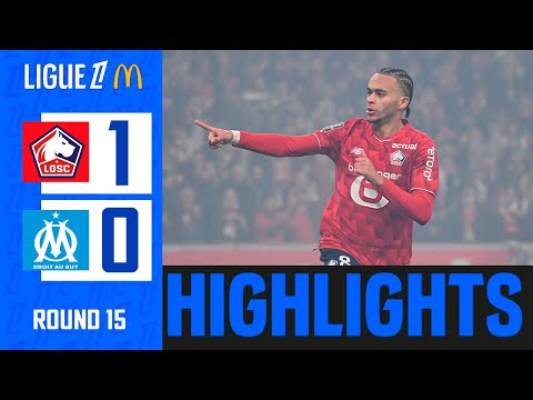 LOSC Lille vs Olympique Marseille 1-0 Highlights Goals | Ligue 1 2025 | lille om