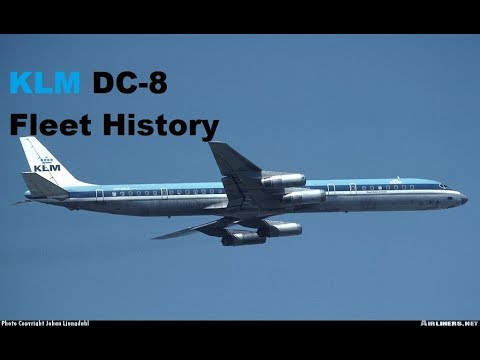 KLM Douglas DC-8 Fleet History (1960-1985)