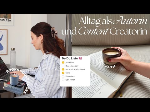 Mein Alltag als Autorin und Content Creatorin | Ein normaler Tag in meinem Leben