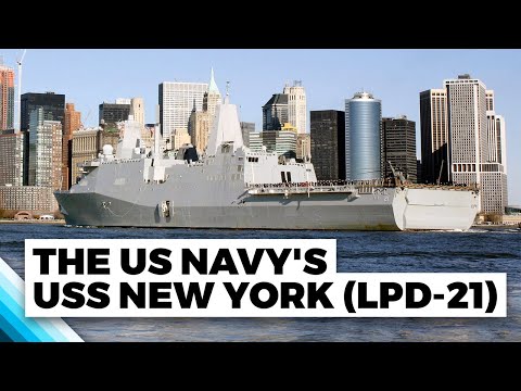 The US Navy's USS New York LPD-21 | A Tribute to 9/11