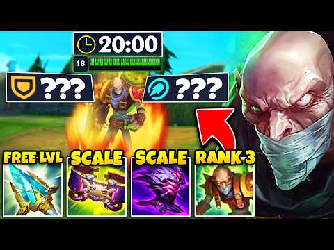 The fastest scaling Singed build in existence... become Thanos at 20 Minutes EVERY GAME