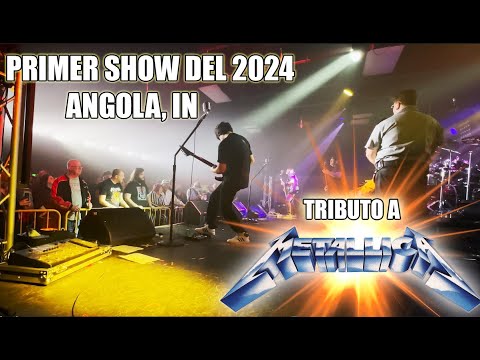 Primer show del año 2024! Con mi banda tributo a Metallica en USA!!