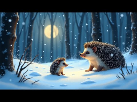 🦔 Avantura Malog Ježka | Dečije pesmice sa životinjama | Ježko u snegu, šumska priča |🌲❄️
