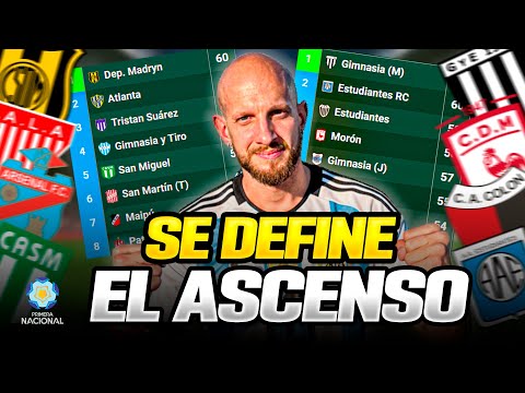 ANALYSIS AND PREDICTION OF THE REDUCED ARGENTINE PROMOTION, NATIONAL FIRST DIVISION B, WHO IS IN ...