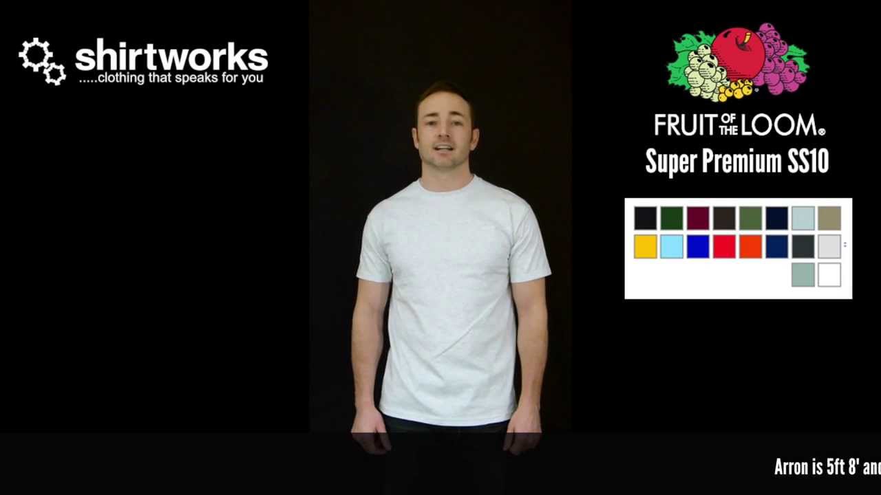Fruit of the Loom Super Premium T-Shirt SS10