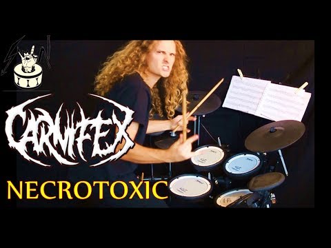 CARNIFEX drum cover - Necrotoxic (Slow death) drumming