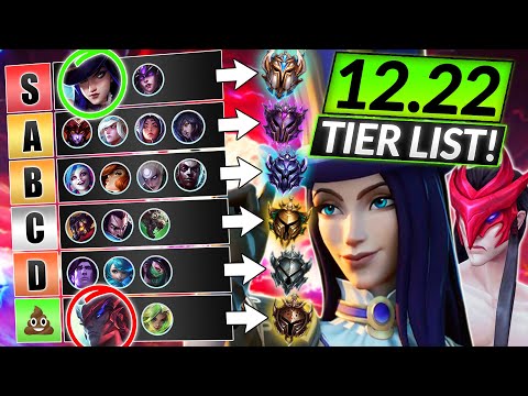 NEW UPDATED TIER LIST (Patch 12.22) - BEST META Champions to MAIN - LoL Update Guide