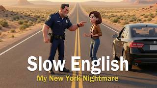 My New York Nightmare😱| Easy English Listening Practice (A2 Level)