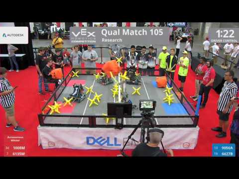 2017 VRC Res Q105 - 1008M 6135W vs 9056A 6627B - 13 to 30