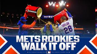 The baby Mets! ???? Carson Benge drives home A.J. Ewing in the 10th as the Mets walk it off! ????