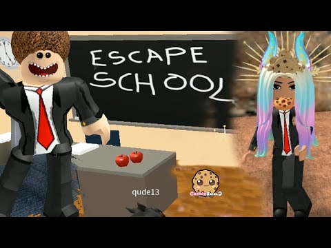 Principal For The Day Roblox High School Escape Obby Video Game - roblox escape room prison break halloween