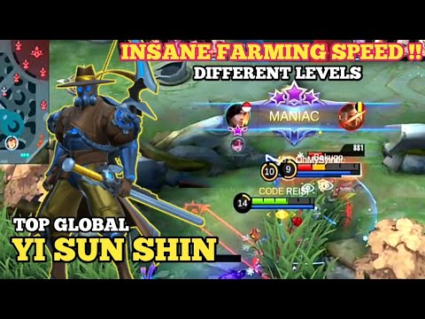 Maniac Perfect!! Yss New Best Build 2021 [Top Global Yi Sun Shin] Reisi - Mobile Legend