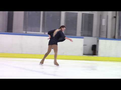 Kaunas Ice Winter Cup 2020  Junior B Ladies  ПП 1 Anastasija SALOGUB LTU