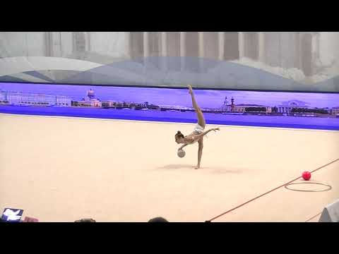 Pridannikova Daria  ball  Cup of Russia 2018