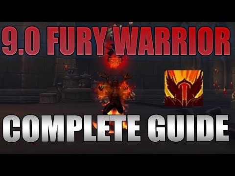 Shadowlands 9.0.5 Fury Warrior PvE DPS Guide! Gear, Talents, Covenant, etc!