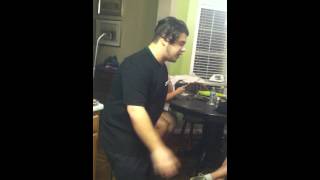 My homie. John free-styling Give this nigga some likes