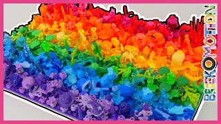 Building a Custom 3D Rainbow LEGO Flag