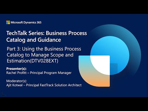 Part 3: Using the Business Process Catalog to Manage Project Scope and Estimation | TechTalk