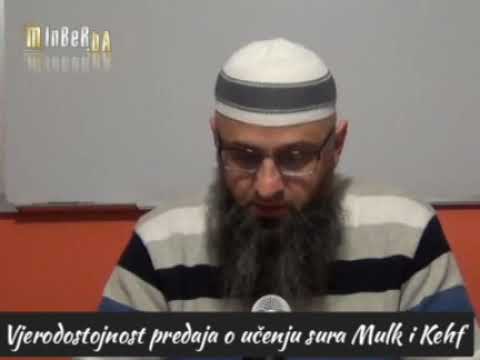 Vjerostojnost predaja o učenju sura Mulk i Kehf-Dr.Safet Kuduzović