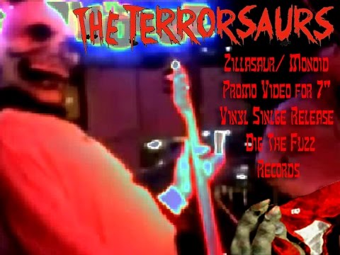 TERRORSAURS Zillasaur / Monoid, 2015 Promo Video NEW SINGLE DIG THE FUZZ Records