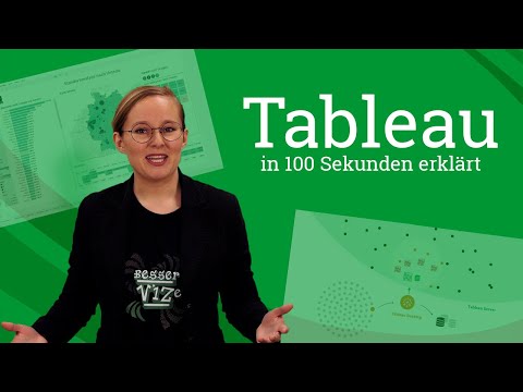 Tableau in 100 Sekunden: Das Tool für innovative Datenanalyse und Erstellung von Dashboards