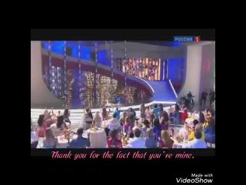 [2010 lipsynced performance] Я Тебя Очень - Женя Отрадная (with English subtitles)