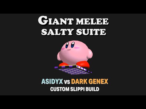 Allston Melee Bender SALTY SUITE - Giant Melee - Asidyx (Big Marth) vs Dark Genex (Big Peach)