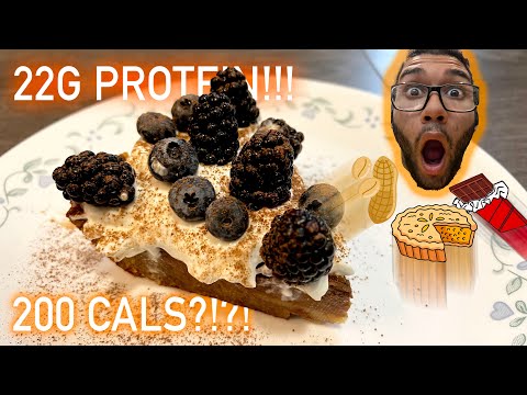 OMG THE LEANEST PEANUT BUTTER CHOCOLATE PIE