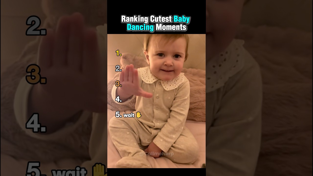 Ranking The Top 5 Cutest Baby Dancing Moments